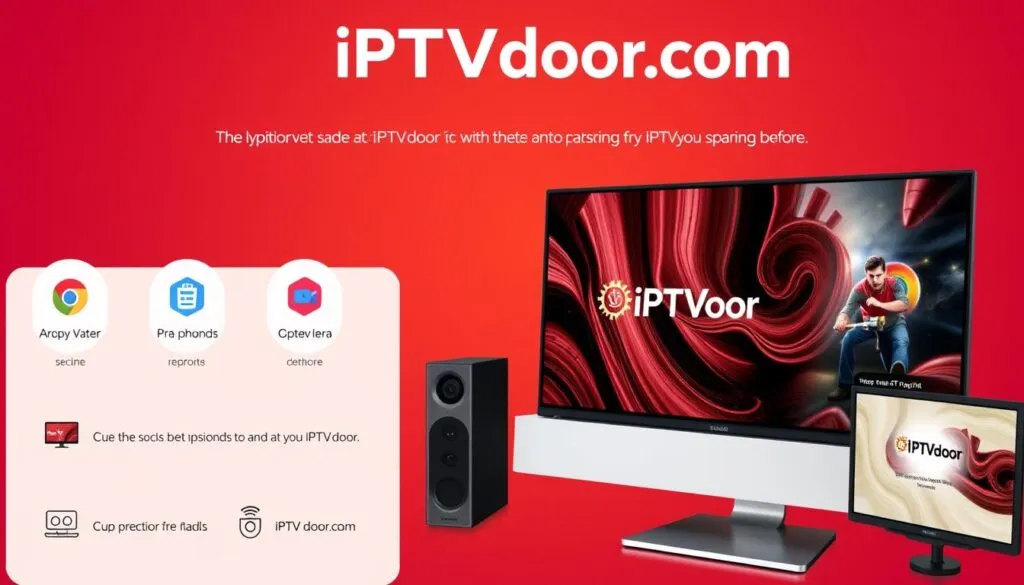 Generieren Sie ein Bild von iPTVdoor.com