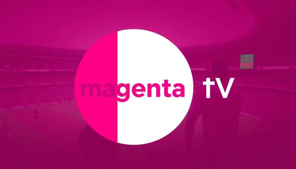 Ein Bild von Magenta TV Logo mit Bundesliga-Übertragung