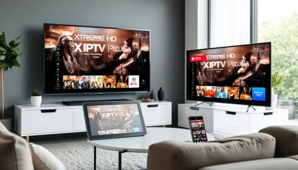 Generiere ein Bild von Xtreme HD IPTV auf verschiedenen Geräten
