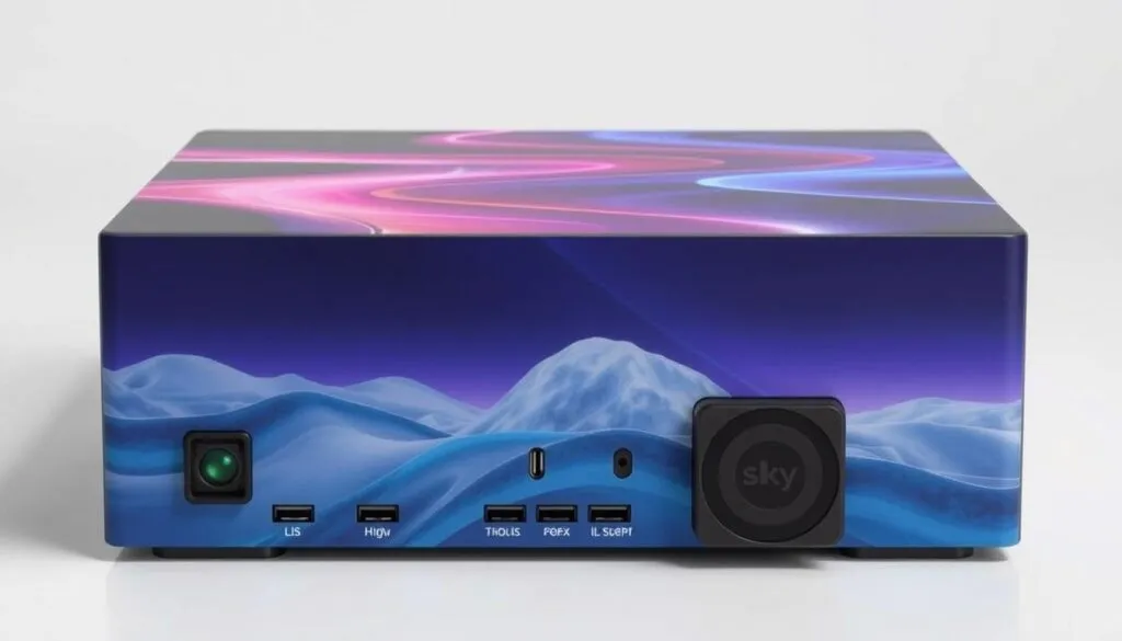 Generiere ein Bild von der Sky Stream Box