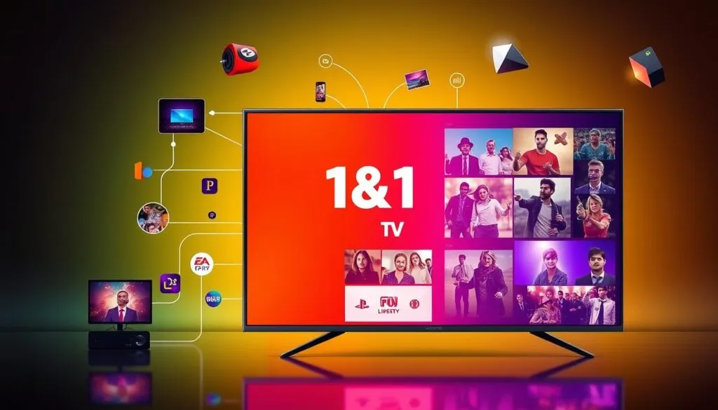 Image generation prompt for 1&1 TV