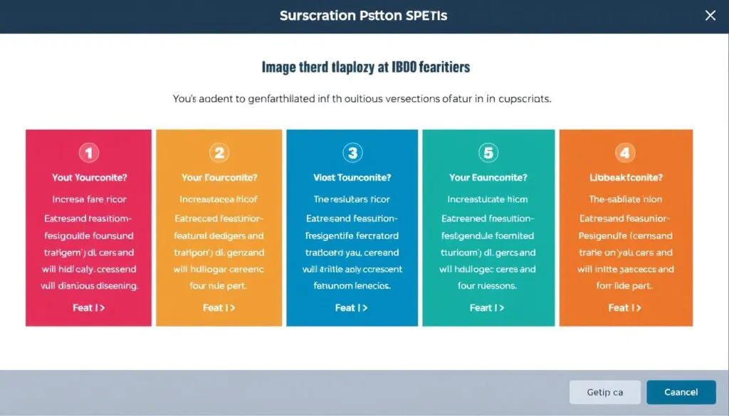 Image generation prompt for ibo player subscription options