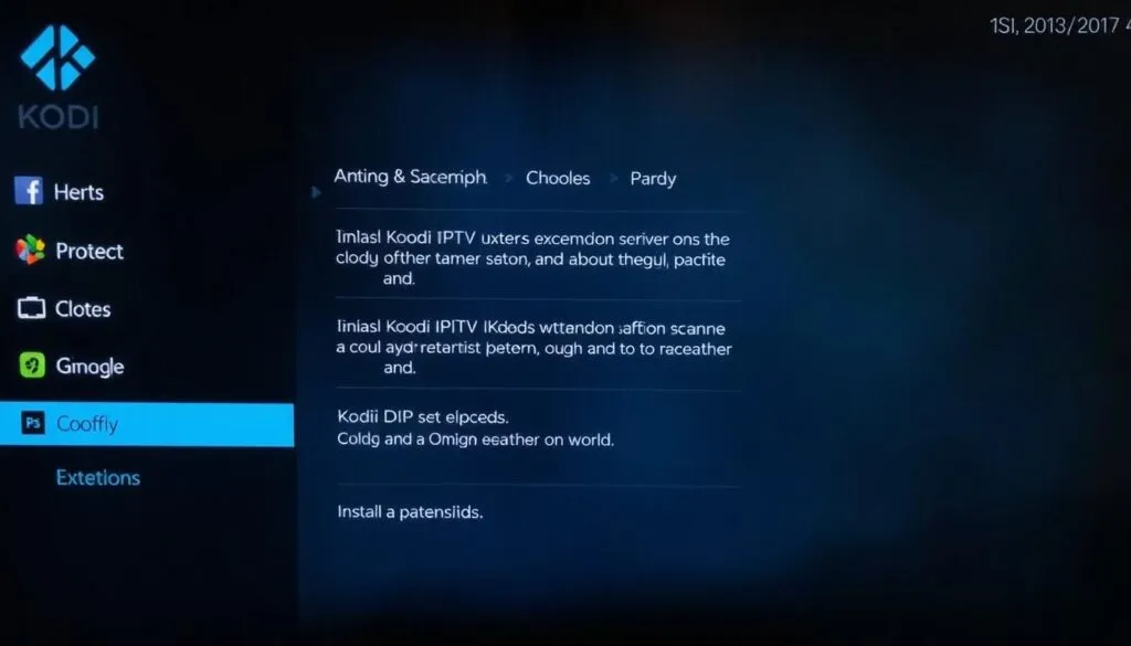 Kodi IPTV Erweiterungen installieren
